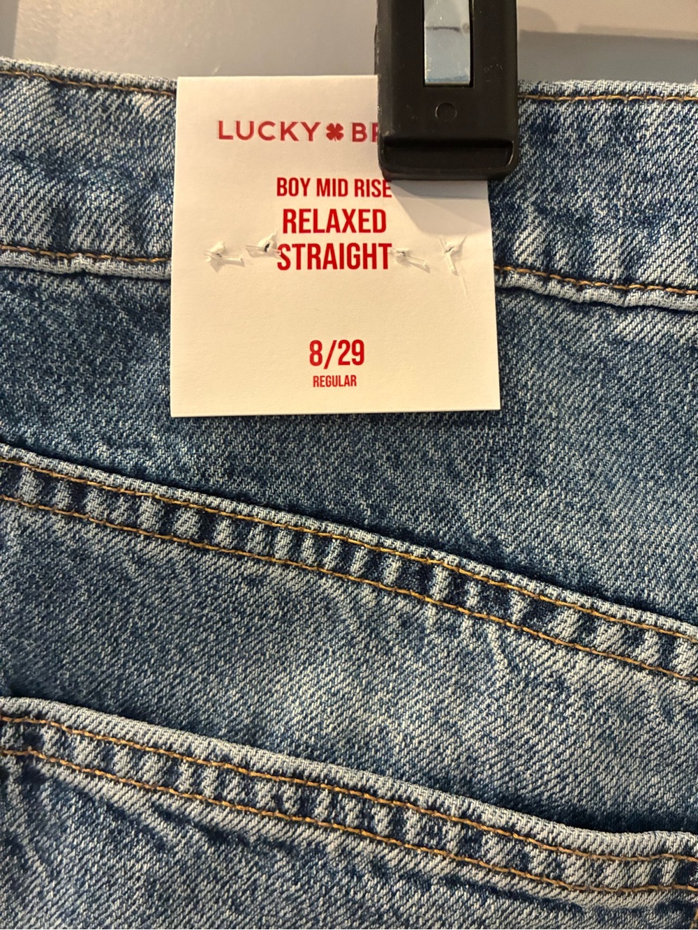 Lucky Brand Light Blue Straight Leg Jeans